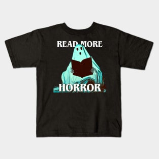 Ghost Wants to Read More Horror Books Kids T-Shirt